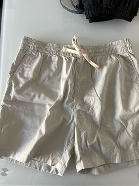 J. Crew Off-White Elastic Waist Top
